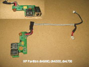      USB-  HP Pavilion dv6000. 
. .